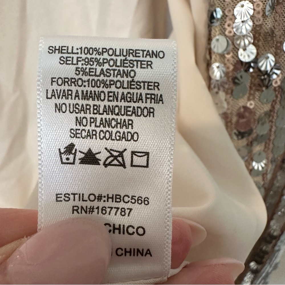 Hunter & Brown Sequin Silver Jacket - image 7